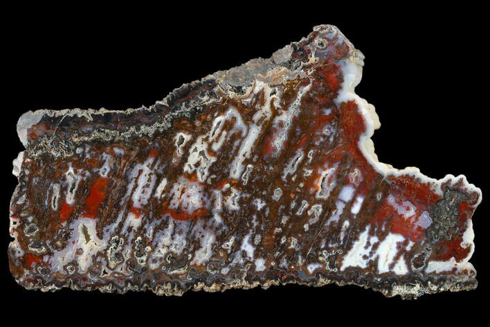 Cady Mountain Plume Agate Slab - California #114806